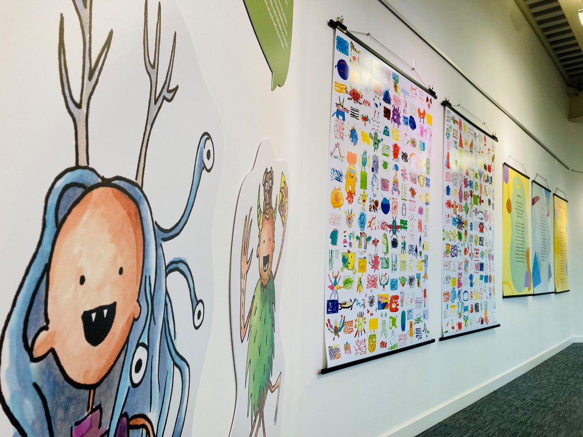 NottsLibraries's tweet image. The 'Expression' Exhibitions are now open!!  🎨✏️
See how our 2024 artist and author in residence Amanda Rigby and Mark Grist worked with school children, to make emotive artwork and poems. 
More information: inspireculture.org.uk/arts-culture/c…
@Paper_Rhino  @montygristo  @ace_national