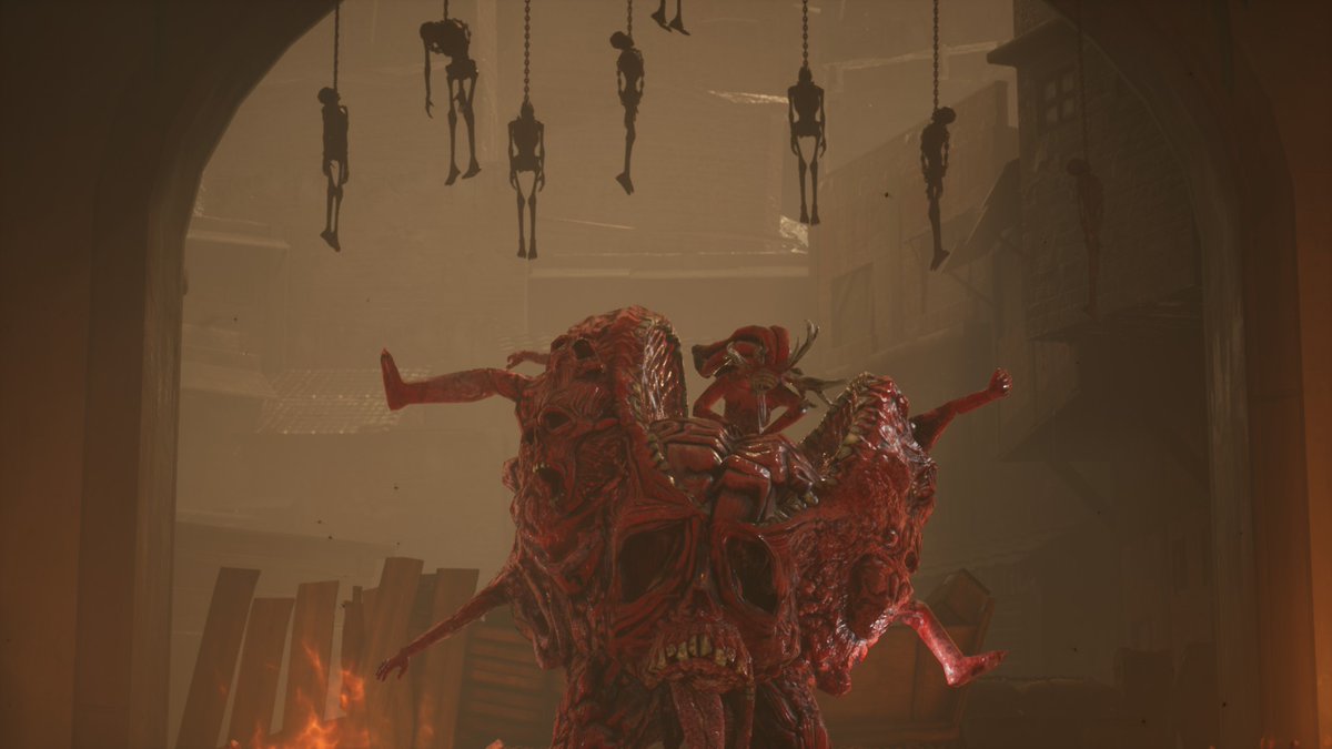 The rotten reservoir—as the locals call the body of water—has engendered horrific mutations in the fauna and corpses of the area, giving birth to all-new abysmal abominations such as the Carcass Queen 💀

⚔️Play <a href="/MorbidTheGame/">Morbid: The Lords of Ire</a> now:
linktr.ee/morbidthegame

#screenshotsaturday