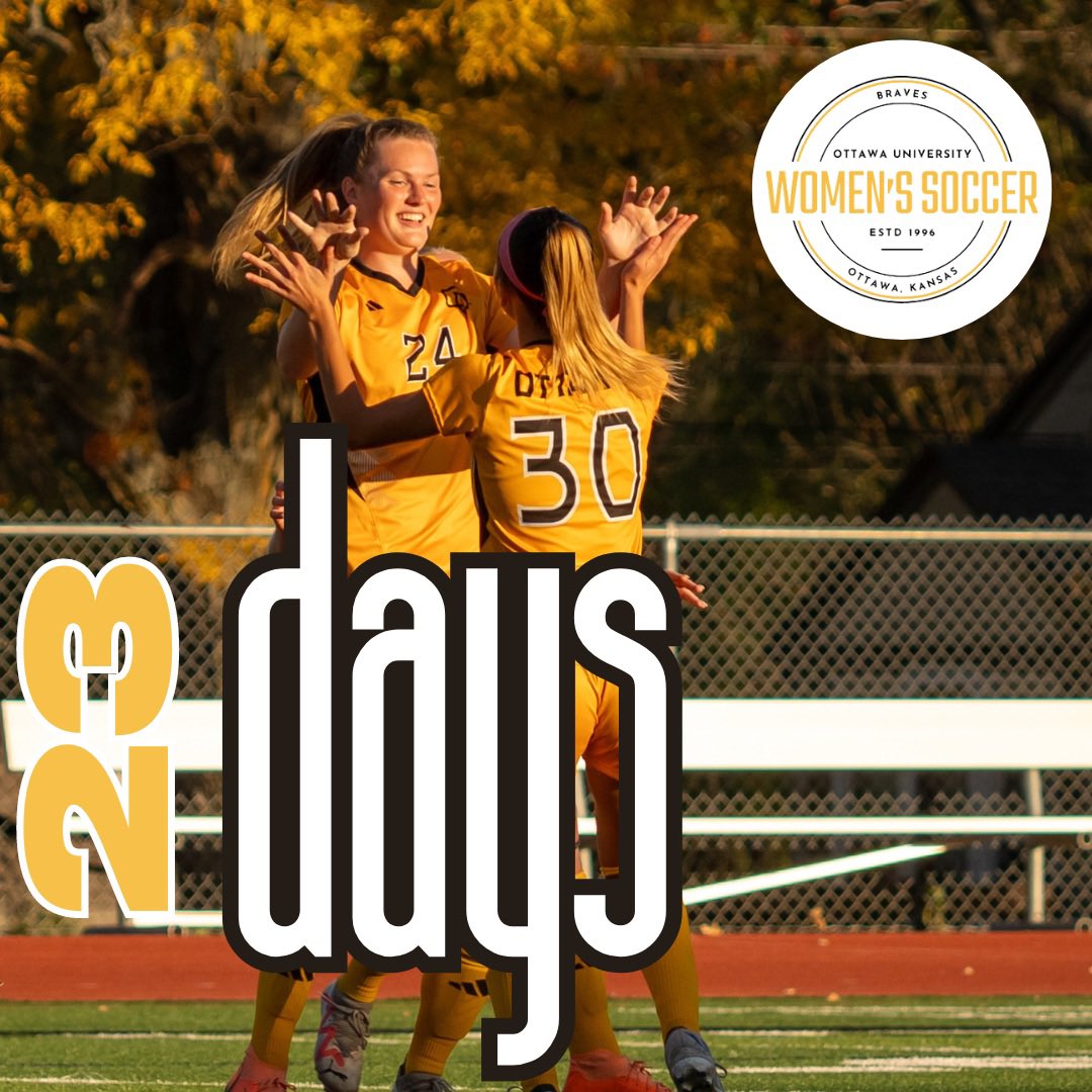 Excited to be together in 2️⃣3️⃣ days

🖤⚽️💛🦦

#ottawabraves #ottawabraveswoso #collegesports #collegeathletes #preseason #naia #kcac