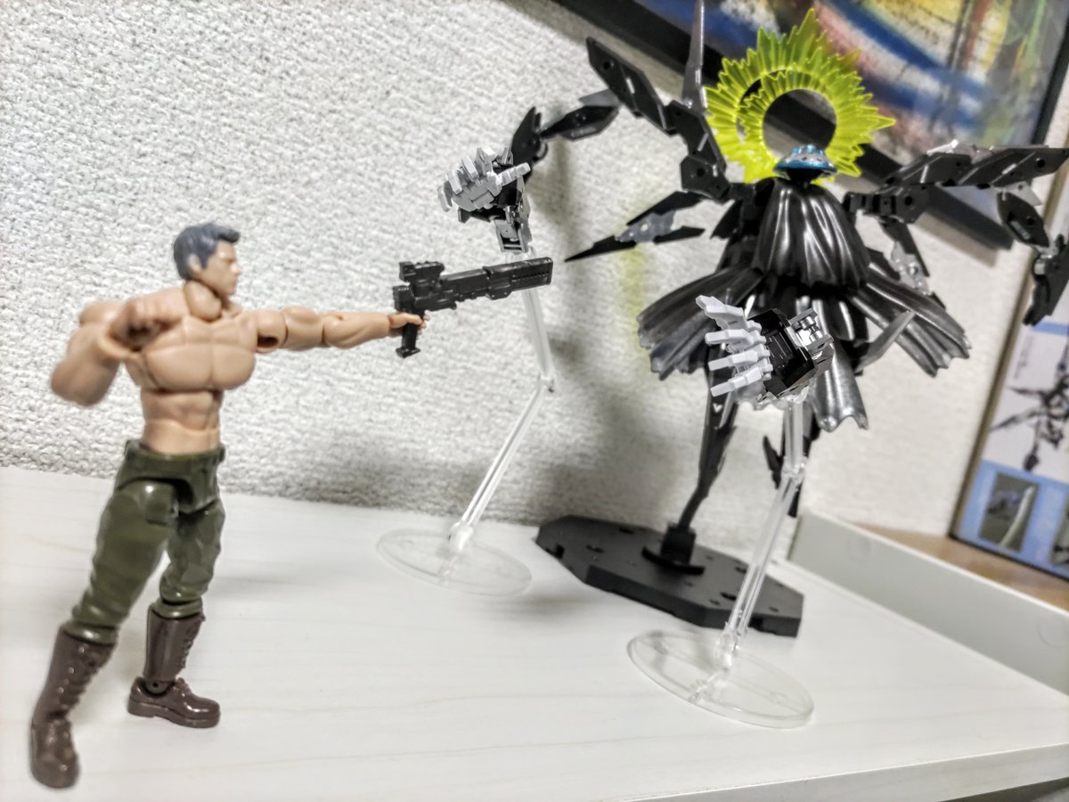 大日本技研 『対化物戦闘用13mm拳銃 ジャッカル』無稼働ガレージキット 大日本技研 1/1 HELLSING ジャッカル ＆ 454カスール オート | アメ