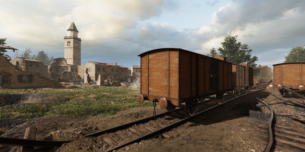 WW1GameSeries's tweet image. Nervesa della Battaglia, a little town at Montello along the Piave river.

#WW1 #Isonzo #screenshotsaturday