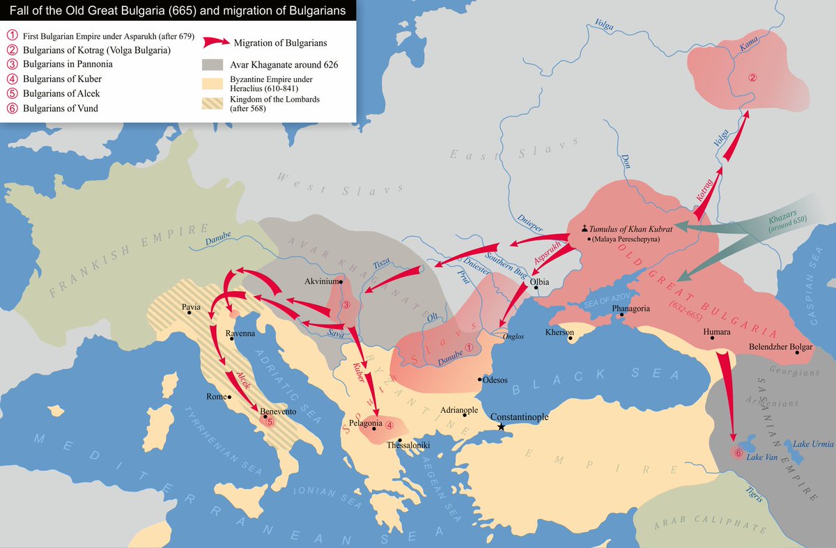 Varangian_Tagma's tweet photo. What happened to the Bulgars who settled in Italy and around Lake Van? https://t.co/WQysgqvyME