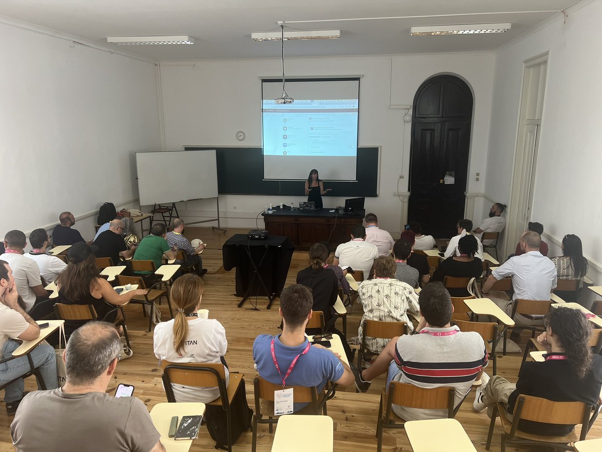Principal Developer Advocate at <a href="/salesforce/">Salesforce</a>, <a href="/AlbaSFDC/">Alba Rivas</a>, presents on how to Build Custom AI Apps with Prompt Templates and the Einstein LLM Gateway here at #PortugalDreamin. #PD24