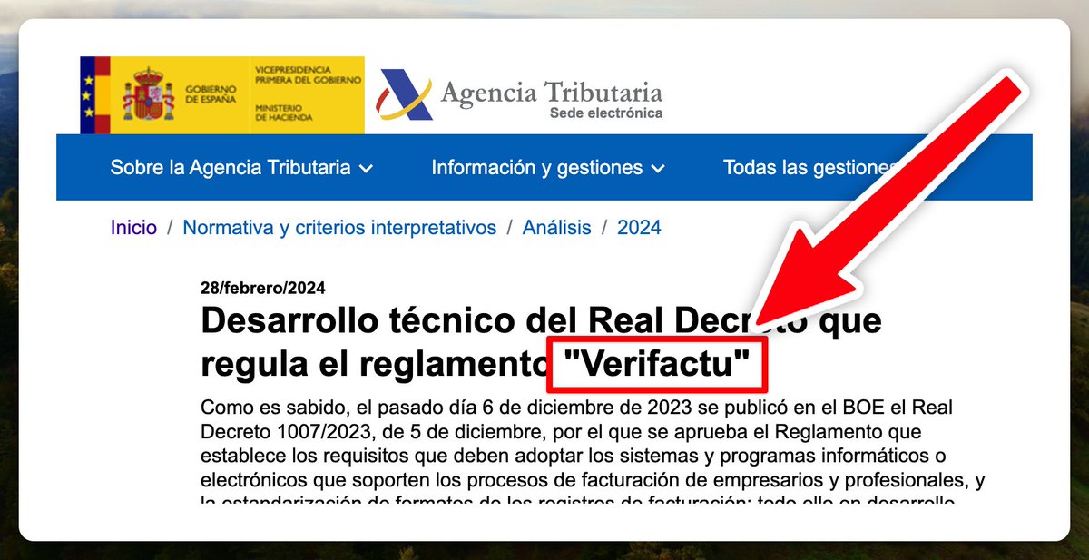 JaimeObregon's tweet photo. 😩 La Administración y su incapacidad de poner nombres normales a sus proyectos digitales.

— Verifactu
— VeriFactu
— Veri*Factu
— VERI*FACTU
— Veri*Factu

El mismo organismo lo nombra de cinco formas diferentes. Ni ellos se aclaran.