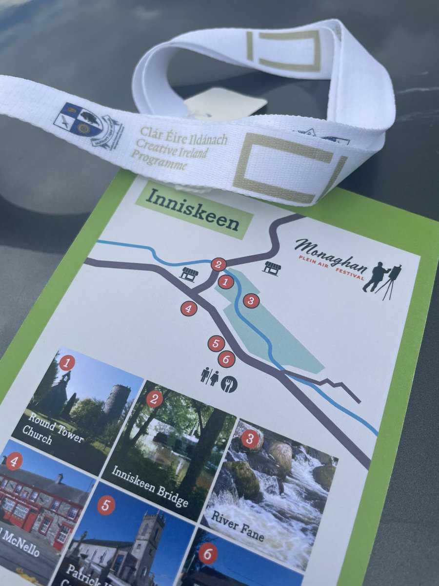 CreativeMonagh2's tweet image. Monaghan’s first Plein Air Festival 🎨 is buzzing with artists 🧑‍🎨 from across the country who have descended to the picturesque village of Inniskeen in glorious summertime weather ☀️🕶️ &amp;amp; delicious treats at the mouth watering Raglan Road Tea Rooms😋🧁