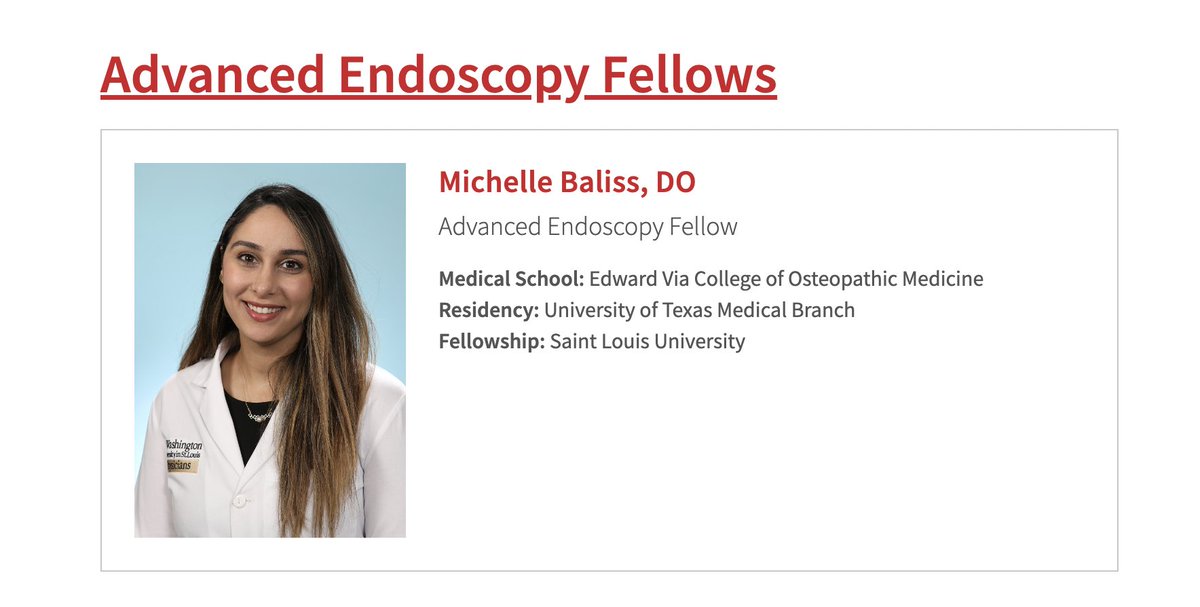 Warmest welcome to <a href="/BalissMichelle/">Michelle Baliss, DO</a> who started as @WUGastro interventional endoscopy fellow on July 1st. She's already off to a great start. 🚀🚀🚀

<a href="/AhmadBazarbashi/">Ahmad Bazarbashi MD أحمد بازارباشي</a> <a href="/JPGenereMD/">Juan P Reyes Genere</a> <a href="/TrieuMD/">Judy Trieu, MD, MPH</a> <a href="/VMKGIMD/">Vladimir Kushnir</a> <a href="/ArvindRenga/">Arvind Rengarajan, MD</a> <a href="/DaynaEarly/">Dayna Early</a> <a href="/NODGastro/">Nick Davidson</a> <a href="/ASGEendoscopy/">ASGE GI Endoscopy</a>