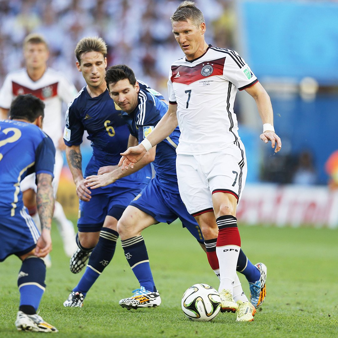 BSchweinsteiger's tweet image. A decade since that magical night in Rio. Grateful for the endless memories, the team, and the fans 🇩🇪🏆 #WorldCup2014 @DFB_Team