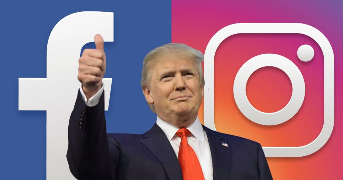 ArchieIntel's tweet photo. BREAKING: Facebook and Instagram remove ALL restrictions from Donald Trump's accounts.

 😅 https://t.co/ROejfwO8uM