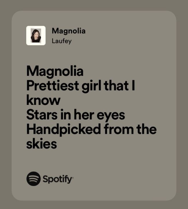 the person &amp; the song :