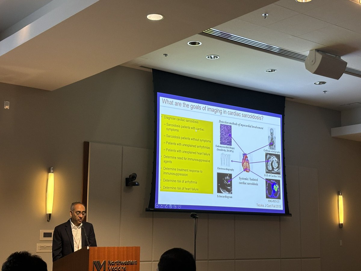 JonathanPanMD's tweet image. Great talk by @AmitRPatelMD on CMR and Cardiac Sarcoidosis at @SCMRorg !
#whyCMR @ChrisKramerMD @PRodriguezMD @NHosadurg