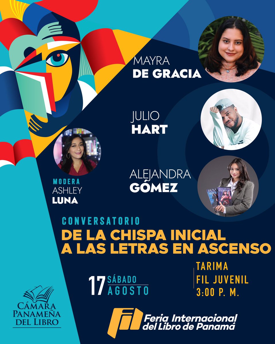 JuliosHart's tweet photo. Another Day✨✨ Another Slay✨✨
Otra FIL más ✨✨

Segunda vez como escritor en la Feria Internacional del Libro de Panamá. 🥹✨ ¡Que emoción! espero verlos y así 🥺❤️‍🩹

#FILPA https://t.co/4O7YWPs82g