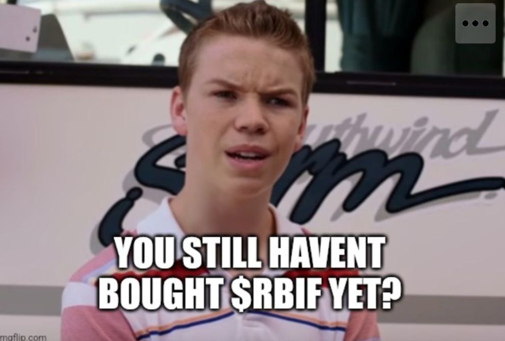 RBIFWarrior's tweet photo. @itsFoxCrypto $RBIF FOR SURE! https://t.co/1Y9bKZC16f