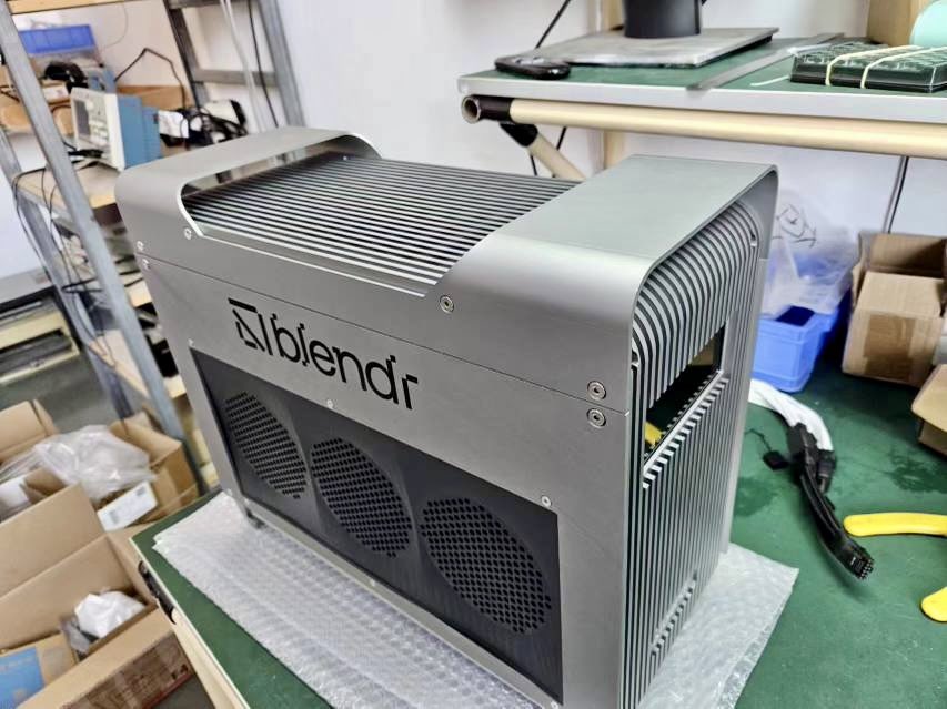 Our team is hard at work and we've made significant advancements in the development of the Blendr Box X1.

As you can see, we've successfully assembled the main structure of the system opening up more doors for future testing and development.

Stay tuned for more updates 🤝