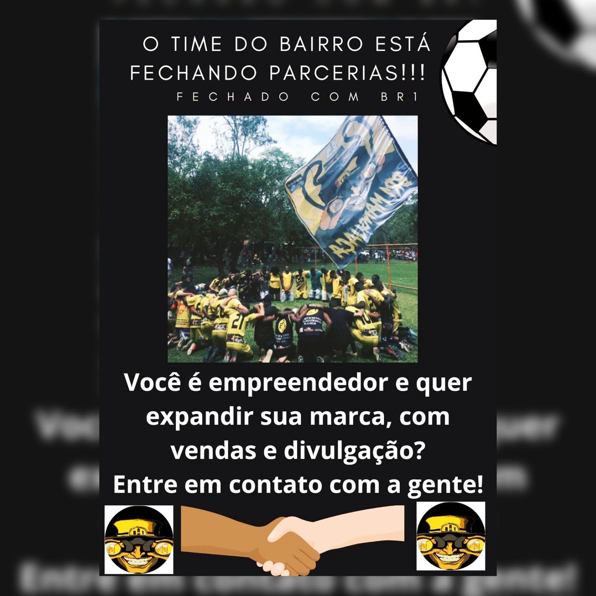 JUNTOS SOMOS MAIS FORTES 💛🖤🚀
