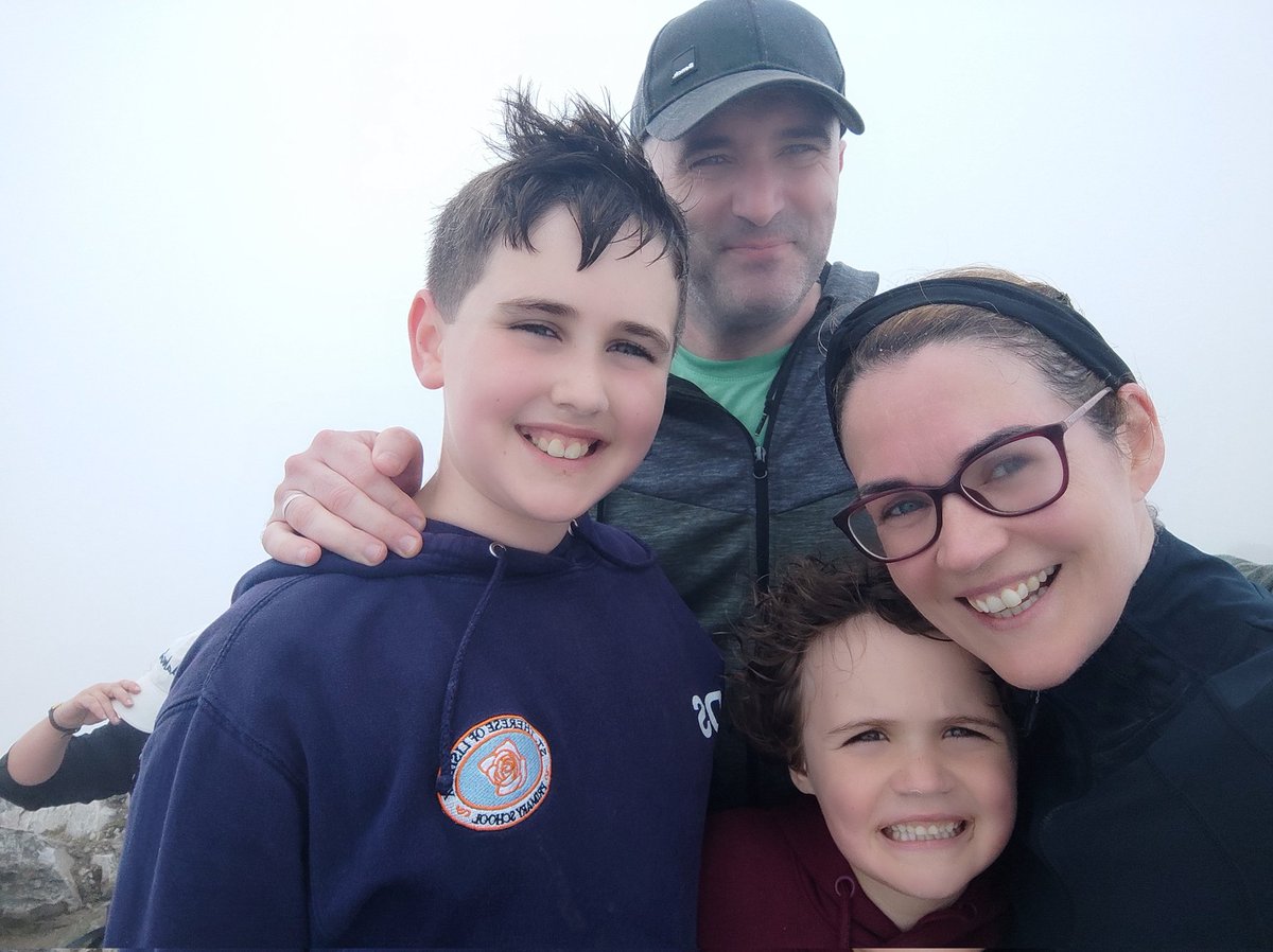 We made it to the highest point in Donegal #errigal #donegal