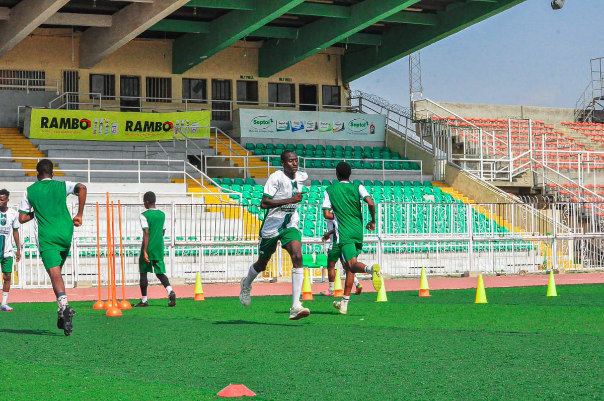 MatasaFC's tweet photo. Last training session ahead of our friendly Match tomorrow against Kumbotso Selection at the Sani Abacha Stadium kofar Mata, Kano.

Time: 9:00 AM https://t.co/Uzd8J9gx9o