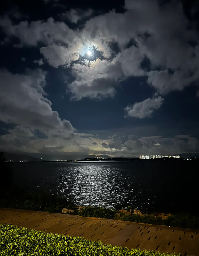 夜のこの景色は素晴らしいですよ🏃🏃