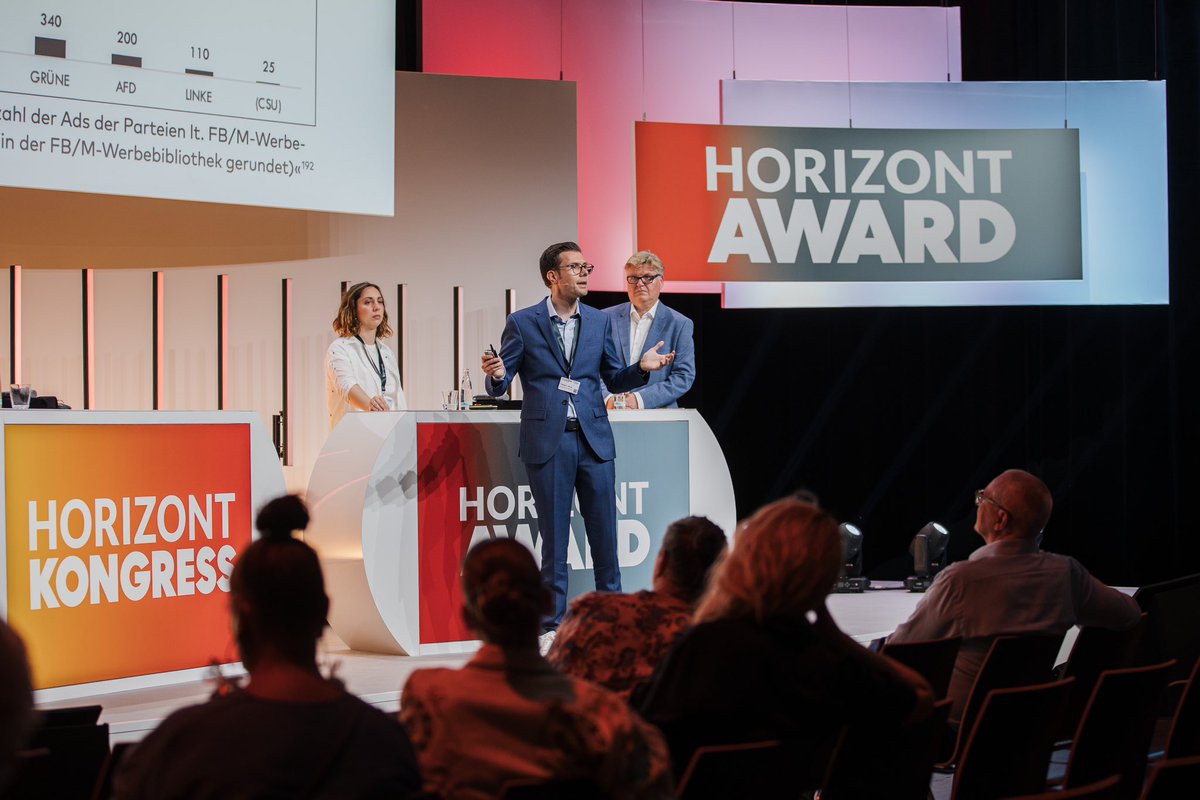 thomas_a_herrig's tweet photo. Rückblick auf den HORIZONT-#Kongress 2024: Als #Speaker &amp; #Experte auf der gleichen Bühne zu stehen, auf der ich 2022 als #Preisträger ausgezeichnet wurde, war wunderbar. Und das auch noch im bereichernden #Austausch unseres Panels. Fotos: Sascha Hilgers, Interview: Roland Karle https://t.co/3JHf4VEyXM