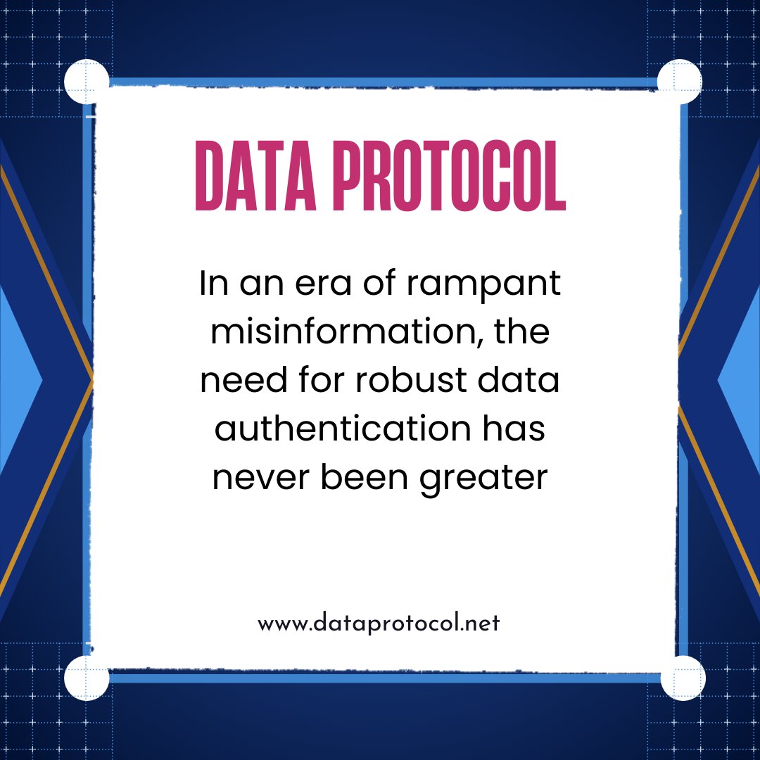 DataProtocoldp's tweet image. Enhancing Data Authentication with AI in Data Protocol.
🌐 dataprotocol.net
#dataprotocol #dptoken #ai #nft #web3 #Blockfi #defi