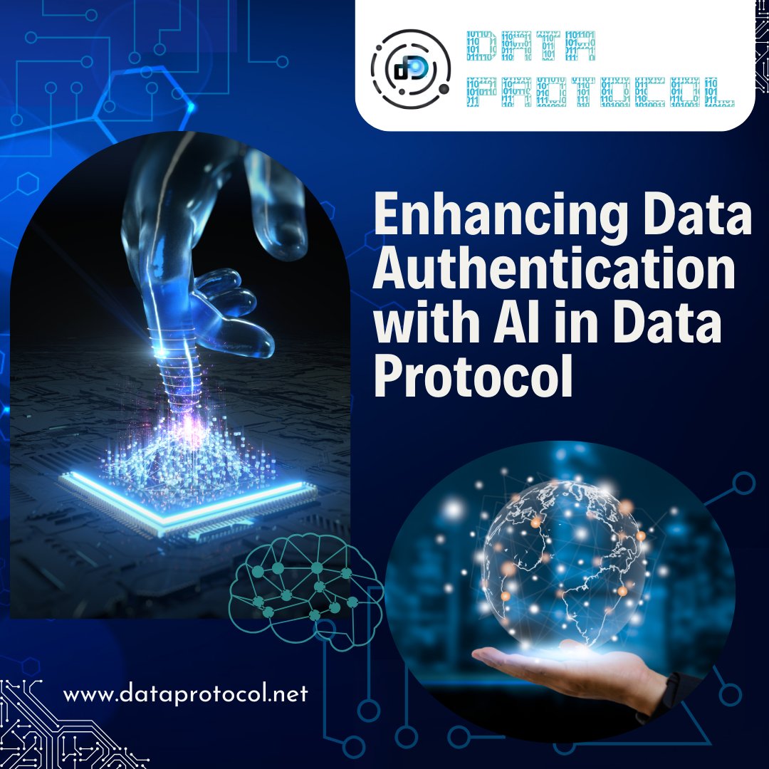 DataProtocoldp's tweet image. Enhancing Data Authentication with AI in Data Protocol.
🌐 dataprotocol.net
#dataprotocol #dptoken #ai #nft #web3 #Blockfi #defi