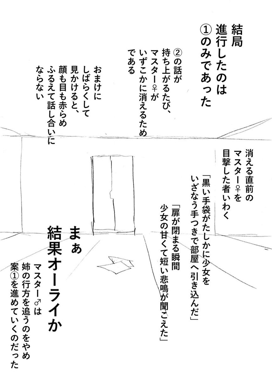 黒い手袋「え、やらしいこと?してませんよ可愛いマスターちゃん相手に」 