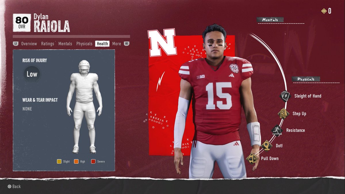 Nebraska rebuild with quarterback Dylan Raiola is about to start!! 

This is the foundational piece to build upon in my first College Football 25 Rebuild

#PresentedbyEACreatorNetwork