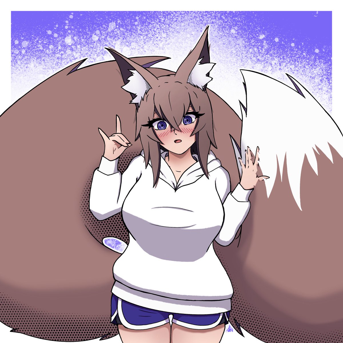 _KitsunePost's tweet image. Pg 5 of 5 🦊 If I can’t be pretty fox girl irl, then I’ll damn well make my self insert OC be one… #escapism 
…
 #illustration #drawing #イラスト #オリジナル #キャラクターデザイン #characterdesign #original #originalcharacter #oc #procreateart #foxgirl #狐 #女の子イラスト