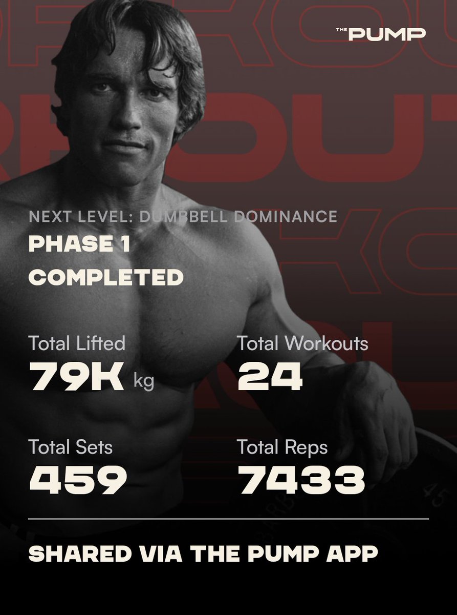 The plan works, if you follow the plan.
<a href="/Schwarzenegger/">Arnold Schwarzenegger</a>
#arnoldspumpclub