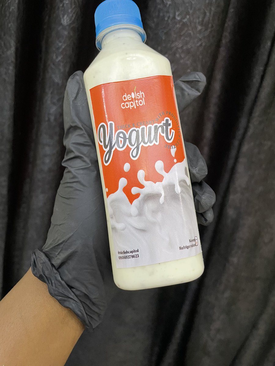 #AbujaTwitterCommunity Please I <a href="/delishcapitol/">Best Yogurt and Greek Yogurt In Abuja</a> have yogurts for sale. 

Freshly made, thick and creamy.

50cl bottle - 2000
35cl bottle - 1600

You can order via wa.me/2349069378623 

Light is not stable at my end, please help me sell this out. Thank you❤️