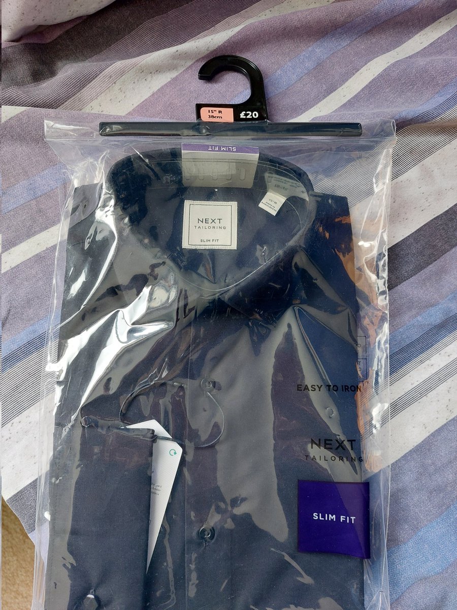 paulalye's tweet photo. @nextofficial Martlesham store 12/7/24 - purchased black shirt with price clearly shown as £20.  Debited £22.  Any chance of the £2 bring credited back to us. Please advise.  Thanking you https://t.co/nyNga9M1wz