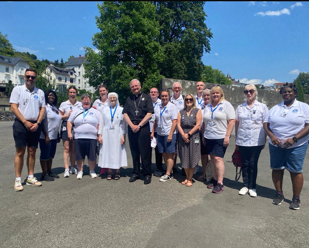 Being part of this amazing medical team for the St. Andrews and Edinburgh Diocese Lourdes trip 2024 has been an absolute privilege……….what a team and what an experience it has been ❤️