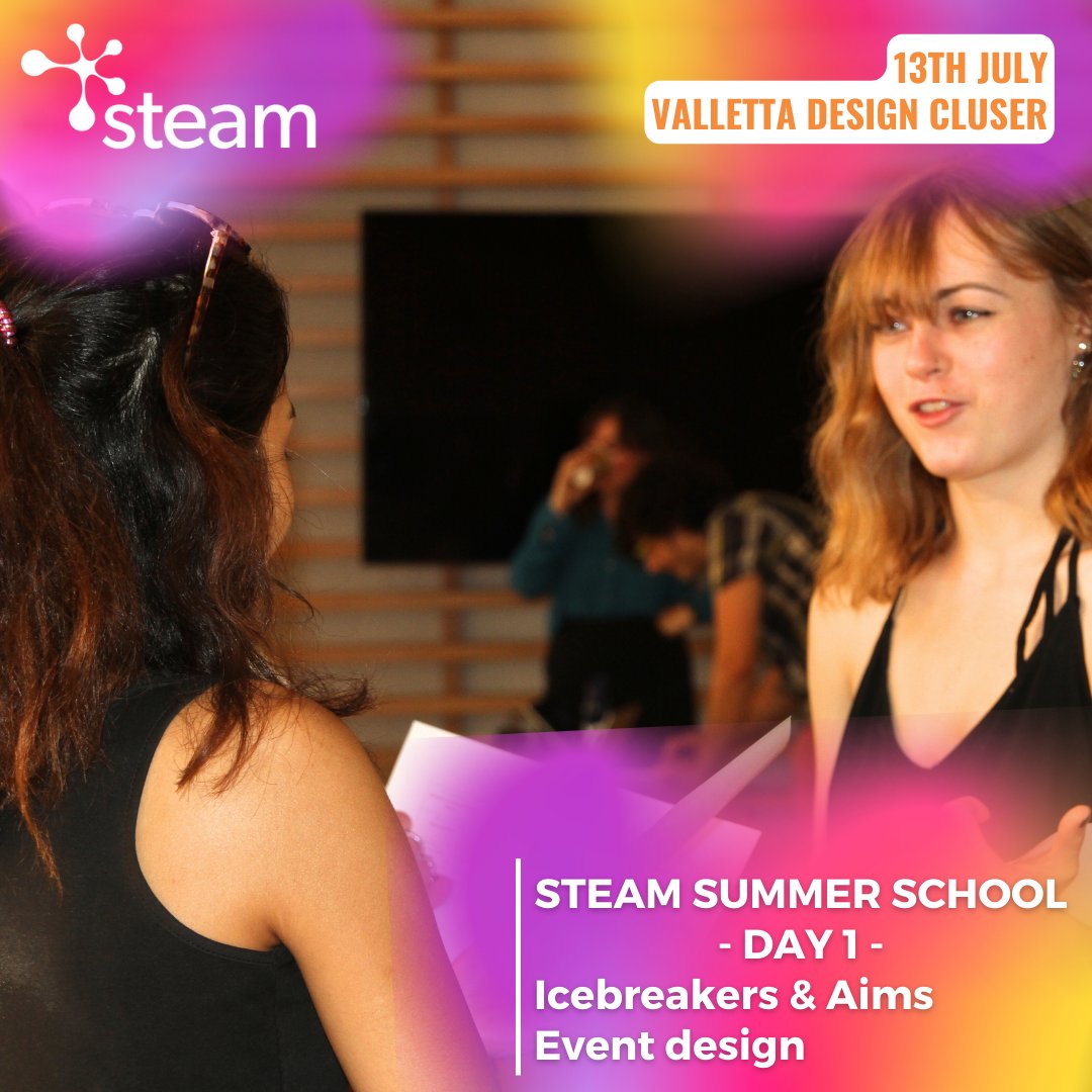 steam_school's tweet photo. Today we launched STEAM Summer School 2024! 🚀
At Valletta Design Cluster, 9 participants delve into #creativity, #ProblemSolving, and idea generation 🧠
We began with Freddie Oetker's session on #scicomm, then explored science capital and event design.
Excited for tomorrow! 🌟 https://t.co/81sie7qaM0