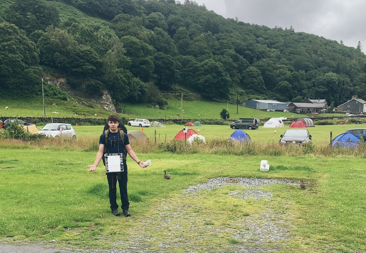 Arrived at camp. Students about to set off for their day of walking.
Before that, Jay’s aim is to become The Duck Whisperer.
<a href="/KingdownDofE/">KingdownDofE</a> <a href="/kingdownschool/">Kingdown School</a>