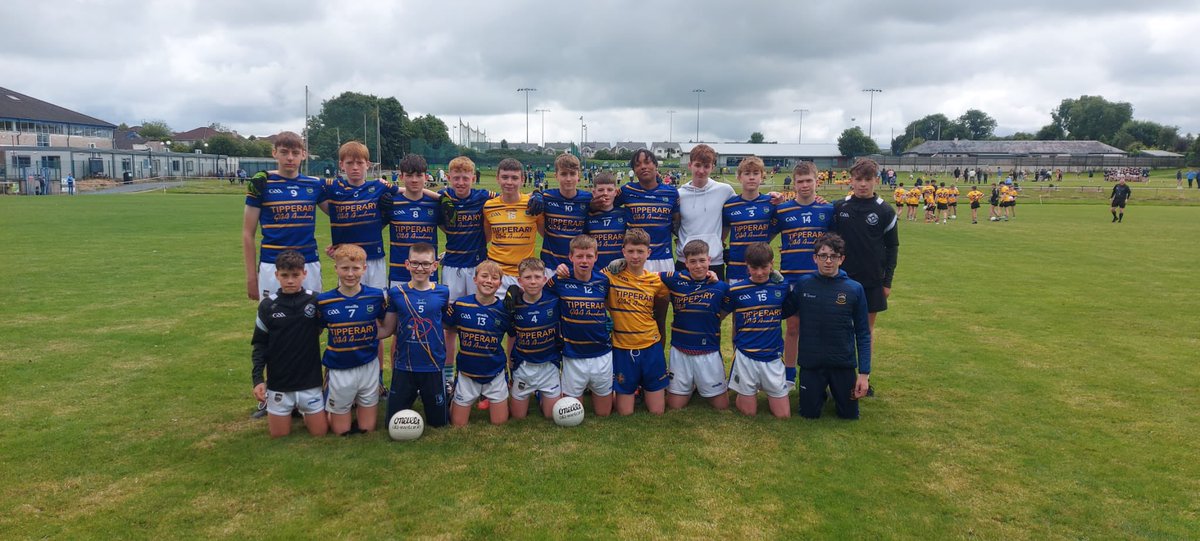 tippgamesdev's tweet photo. Tipperary u14s had 3 regional teams playing national Football fixtures today against Kerry, Cork &amp; Clare opposition. @south_tippGAA &amp; Mid/North Tipp were in Cahir while @Westtippgaa travelled to Mallow. Well done to all 👏👏🏐
@tipperarybng @TippFMSport @TippfootballGAA https://t.co/39qtbU5Wr4