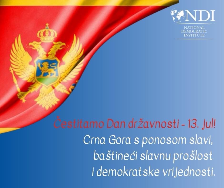 Happy Statehood Day- July 13!

Montenegro proudly celebrates its rich history and democratic values.