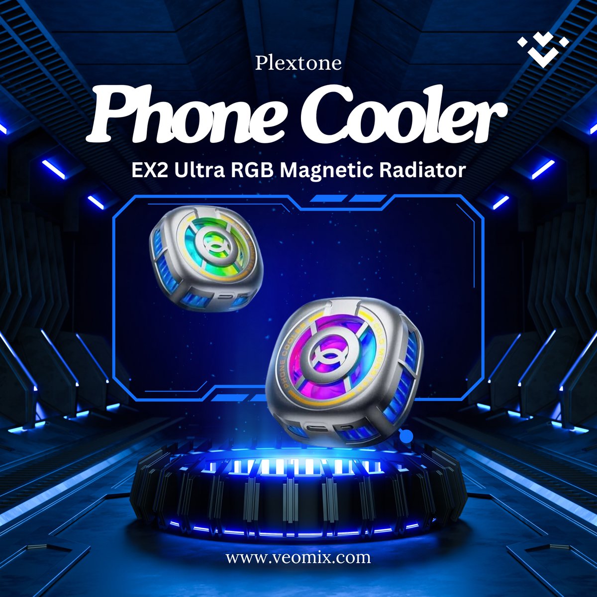 Veomixbd's tweet image. এখন  সর্বোচ্চ 18% পর্যন্ত ছাড়ে Plextone EX2 Ultra RGB Magnetic Radiator Phone Cooler সরাসরি অর্ডার করুন  veomix.com থেকে  !

🛒অর্ডার করতে ভিজিট করুনঃ veomix.com/product/plexto…
📲Hotline: +8801821-505505 

#Plextone #PhoneCooler #RGBMagic #TechGadgets #GamingGear