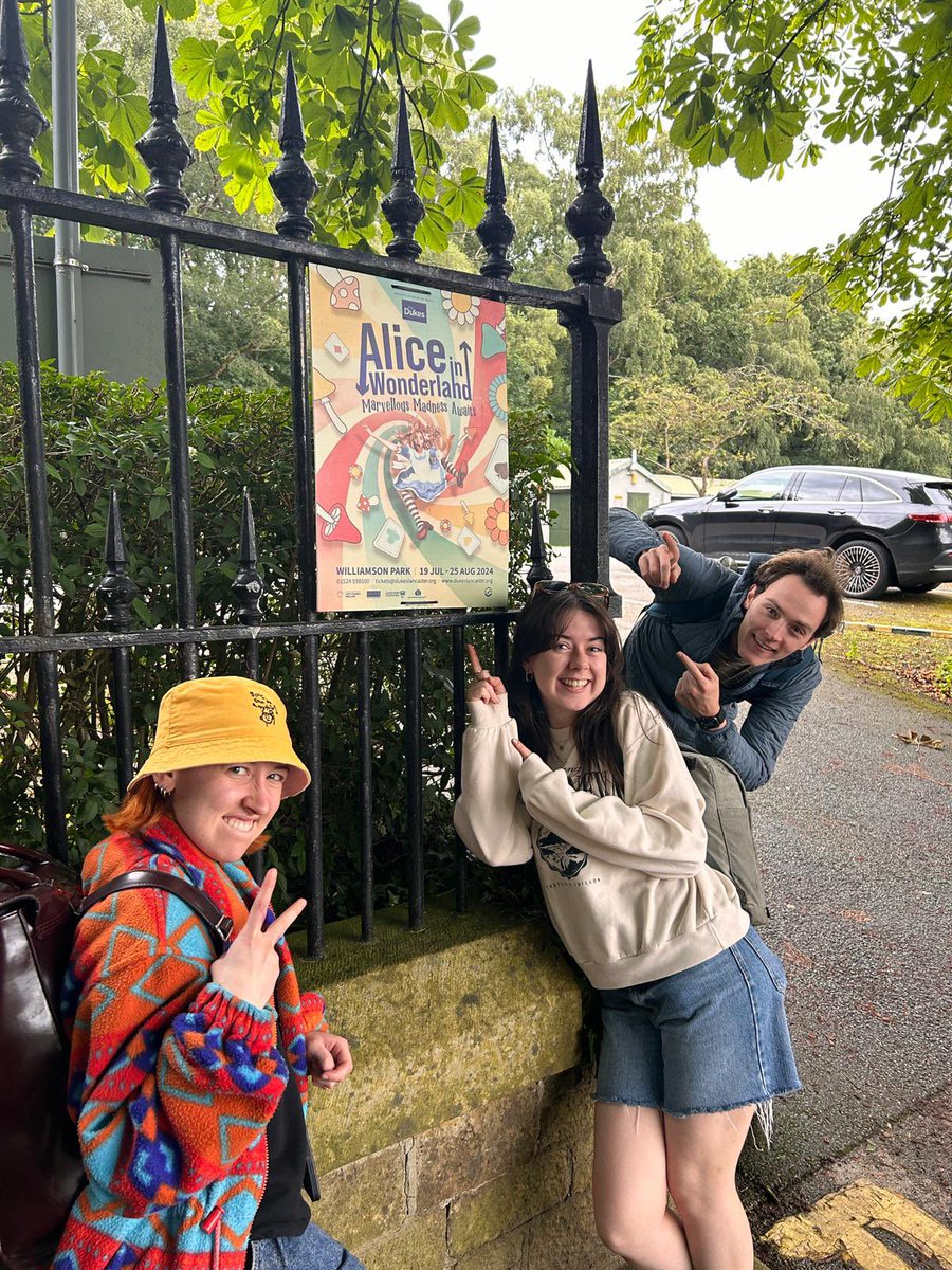 HickieMegan's tweet photo. This beautiful little show opens on Friday (19th) itโs been a joy to be apart of so far! โค๏ธ
Catch me as the White Rabbit till 21/7 then who knows after that ๐ #understudylife https://t.co/48E264jK0n