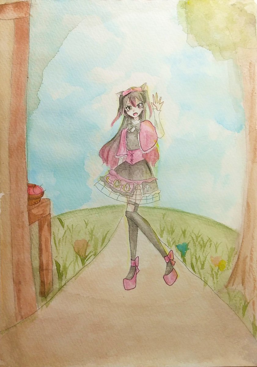 s1r01__flower's tweet image. 〖旅の途中〗
#シロイさん家
#絵柄が好きって人にフォローされたい 
#絵描きさんと繋がりたい 
#絵描きさんフォロバ１００
#創作