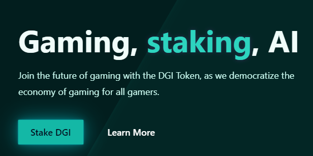 DgiGume's tweet photo. @DgiGame Reminder, DGI's Staking Launchpad Beta is Live!

Manage your portfolio, stake &amp; earn $DGI rewards, participate in alpha quests and more!

All users who register in the next 48 hours are eligible for a 1.5X APR staking multiplier bonus.

Register Now⤵️
https://t.co/IA8tSN0LZY https://t.co/FXV66X0NVp
