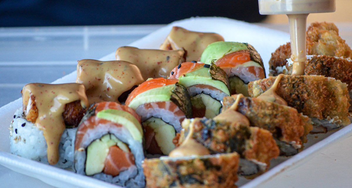 sushi_braz's tweet photo. Only the best sushi in town! 🥵
☎️ (ORDER) 041 065 0811/
(WhatsApp) 083 475 7689.
🛵 Available on MR D & Uber Eats
📍152 Main Road, walmer, Gqeberha (Port Elizabeth).
#sushibraz #sushilovers #sushitime #freshsushi #Gqeberha #foodinpe #sharethebay #starters #gqeberhafoodies https://t.co/7tM8gTzjYY