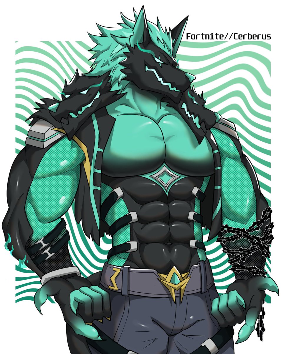 ryzoro_'s tweet photo. #Cerberus #FortniteArt  #Fortnite https://t.co/sPeRuv1zyq