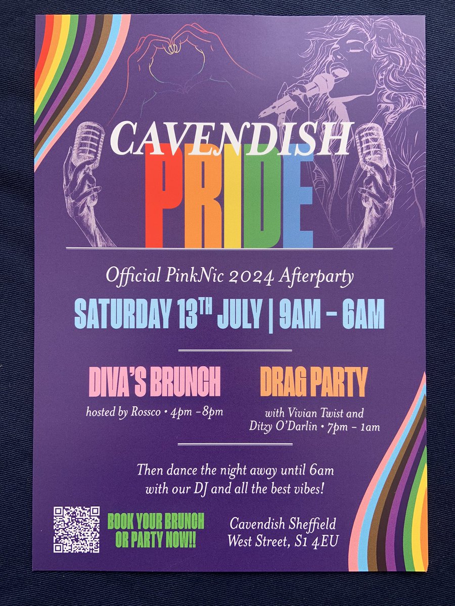 Cavendish are hosting our official Pinknic after party! So if you don’t want the fun to end then get your boogie on at our party!!!
