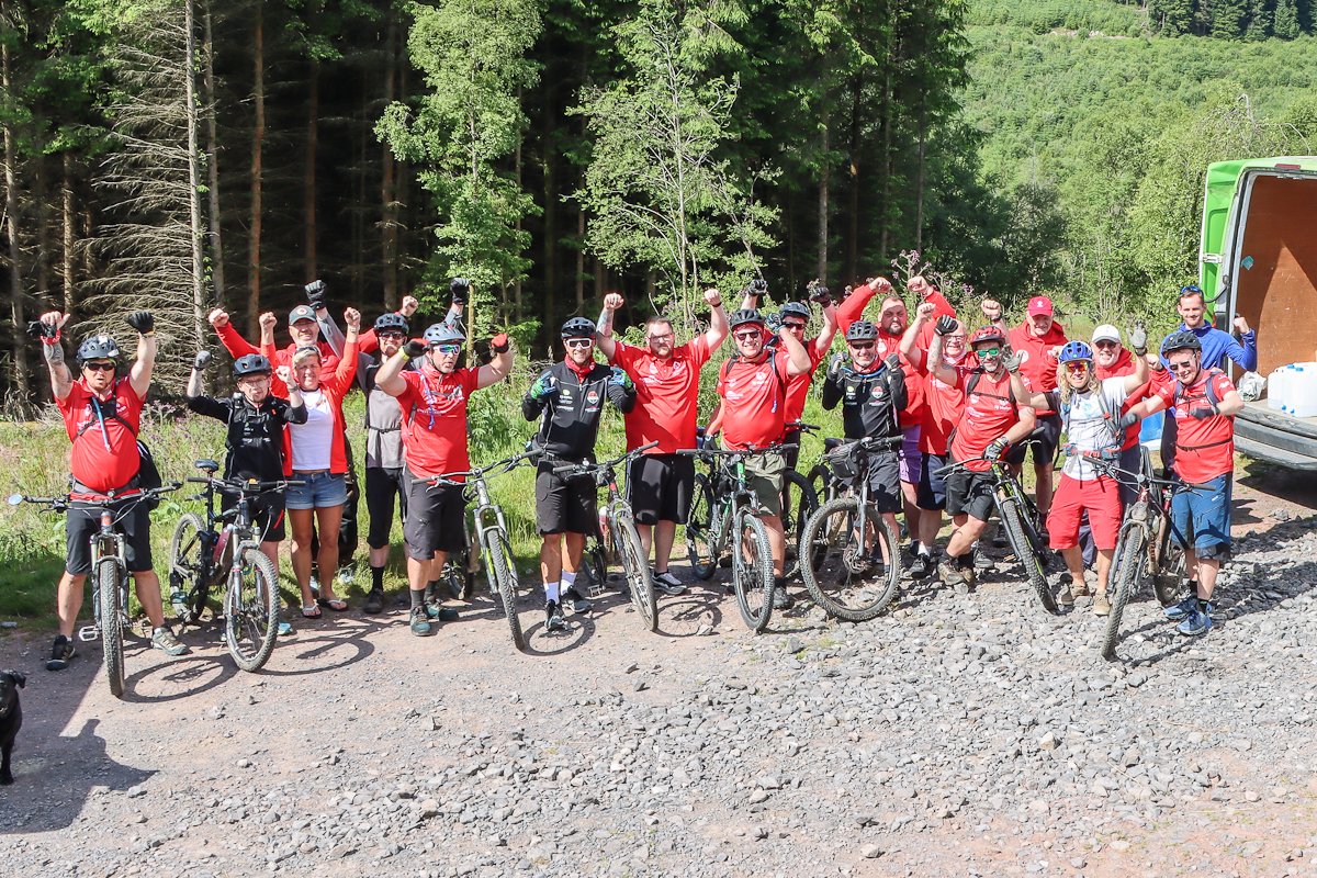 5in55's tweet image. Day 4 Stage 2 of the #bikeboatboot challenge for @tyhafan | A cycle route we've done many times.  The long Taff Trail all the way down to Cardiff Bay. The energy of the group was simply incredible after 3 tough days.