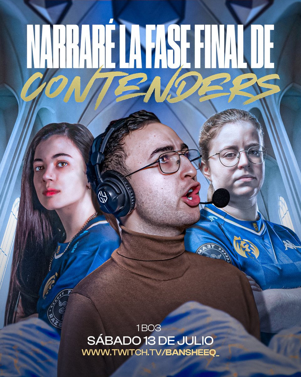 ¿Pensabais que no iba a castear esto aun habiendo Velada IV?

Hoy estaremos viviendo una vez más en mi canal el paso del equipo de @MADLionsKOI por la VCT GC CONTENDERS. Nos jugamos el pase a las 21:00 a la Ronda 4 del Lower.

Estamos a tres BO3 de volver a VCT y coronarnos 👑