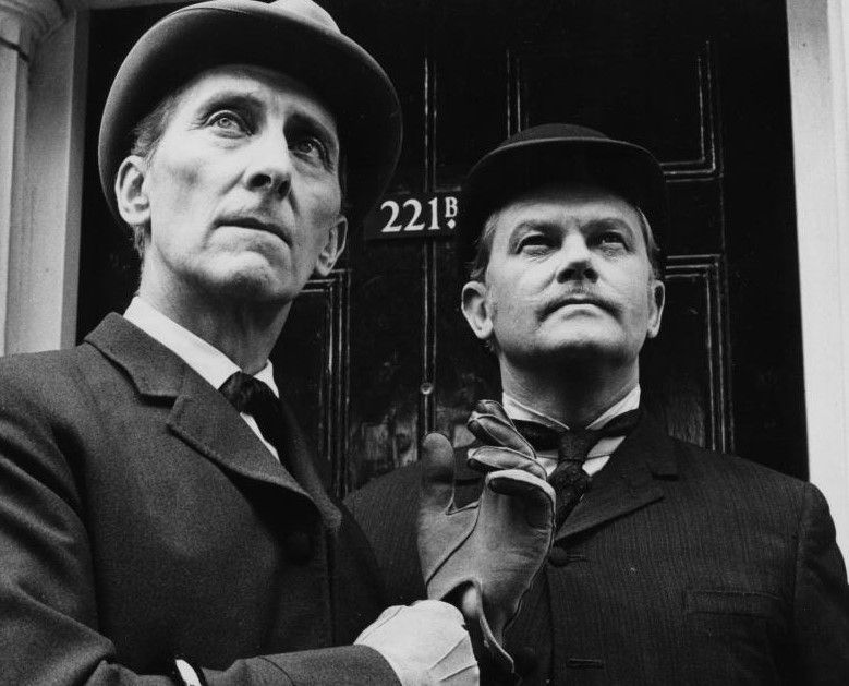 AUDIO OF MISSING CUSHING' SHERLOCK HOLMES' (BBC 1968) EPISODE FOUND: <a href="/shsoclondon/">SHSocLondon</a> has found the audio of 'The Second Stain', Cushing's first ep. A reconstruction is being prepared by <a href="/kaleidoscopetv/">Kaleidoscope</a> and will be shown at their Sept event. More here buff.ly/4618ei4