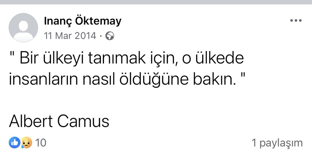 Dün İzmir'de sokak ortasındaki elektrik kaçağı nedeniyle yaşamını yitiren kişi 10 yıl önce şunu paylaşmış.

Ucuz ölümler ülkesi.