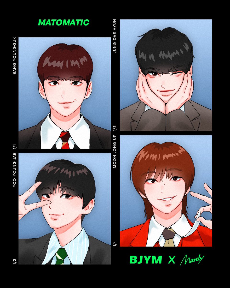 방정유문 네컷📸

#방용국 #정대현 #유영재 #문종업
#BANGYONGGUK #JUNGDAEHYUN #YOOYOUNGJAE #MoonJongUp #BAP

<a href="/BAP_Bangyongguk/">Bang yongguk</a> <a href="/official_JDH93/">JUNGDAEHYUN</a> 
<a href="/BAP_Youngjae/">BAP_Youngjae</a> <a href="/jongup_official/">Jongup_Official</a>