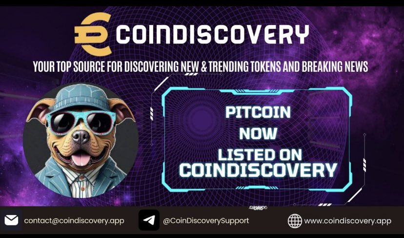 crypticboy_aus's tweet photo. Buy $PITCOIN 
🪩 https://t.co/blGAHOKBym

Available on all #Dex 
#Raydium #Dexscreener #Jupiter #Phantom #Birdeye #Dextools #Okx #Solanahunters #Coindiscovery #Coindetector #Gemsradar #Coinscope #Crypto #Cryptocurency #Bitcoin #Pitcoin #Memecoin on #Solana 🪩 https://t.co/RrmtOkXqmr