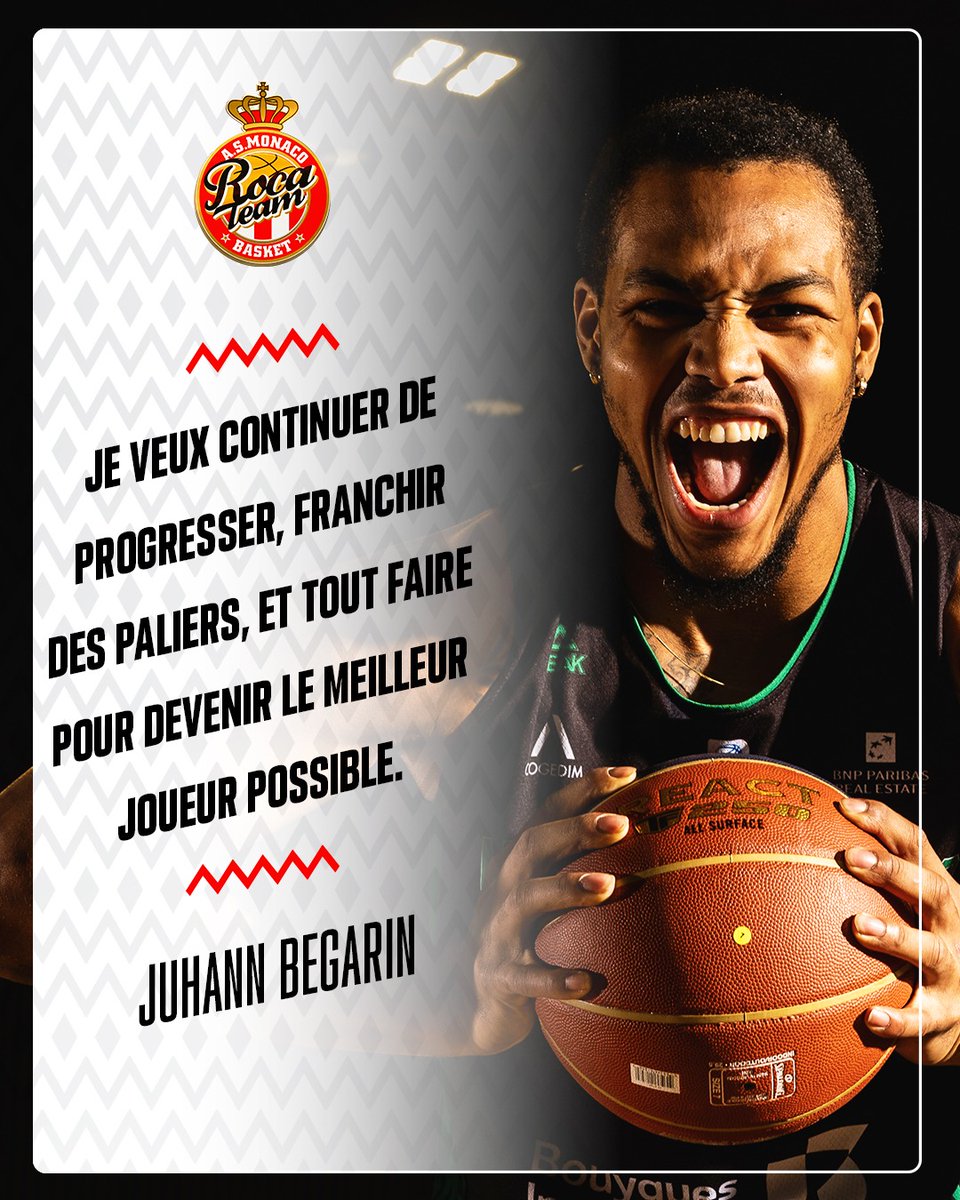 📈 𝑷𝒓𝒐𝒈𝒓𝒆𝒔𝒔𝒆𝒓 𝒆𝒕 𝒈𝒂𝒈𝒏𝒆𝒓 🏆

🗣 Les premiers mots de Juhann Begarin après sa signature à Monaco 💢

#RocaTeam #DagheMunegu