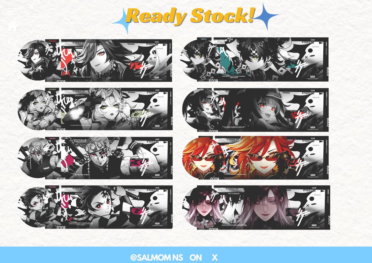 miarishell's tweet photo. HELP RT/LIKE PLS? THANKS!

halo semuanyaa aku bawa layout dark anime&amp;game nihh! price tertera di ALT yaa ^___^ payment avail QRIS/e-wallet 🧸 bisa di take sekarang, no max order 🤗💖 detail dibawah ⬇️

#zonajajan #zonauang #zonaba https://t.co/Jb7jJbis1q